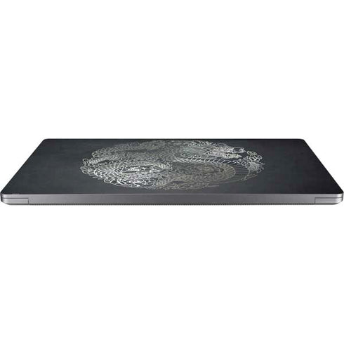 Chinese Black Dragon Universal Laptop 12in (9.8 x 6.8in) Skin